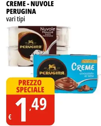 CREME - NUVOLE PERUGINA vari tipi