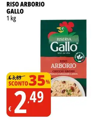 RISO ARBORIO GALLO 1 kg