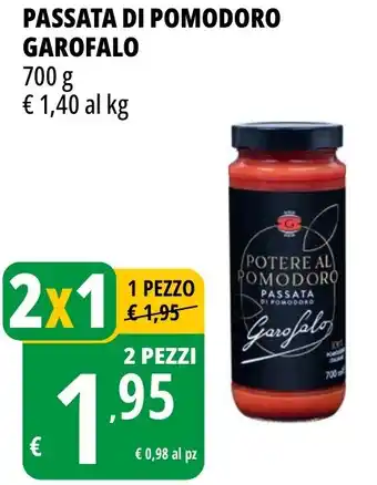 Tigros PASSATA DI POMODORO GAROFALO 700 g offerta