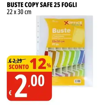 Tigros BUSTE COPY SAFE 25 FOGLI 22 x 30 cm offerta