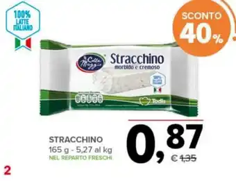 Todis STRACCHINO 165 g - offerta