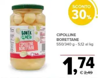 CIPOLLINE BORETTANE 550/340 g