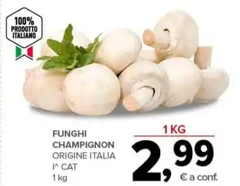 Todis FUNGHI CHAMPIGNON 1 kg offerta