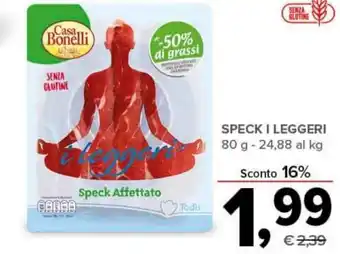 Todis SPECK I LEGGERI 80 g offerta