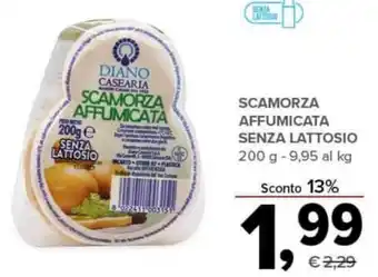 Todis SCAMORZA AFFUMICATA SENZA LATTOSIO 200 g offerta