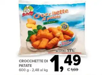 Todis CROCCHETTE DI PATATE 600 g offerta