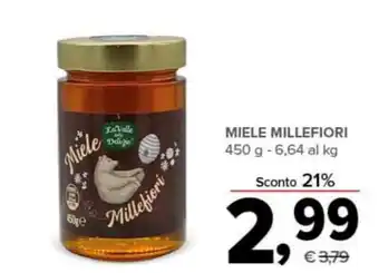 Todis MIELE MILLEFIORI 450 g offerta