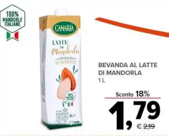 Todis BEVANDA AL LATTE DI MANDORLA 1 L offerta