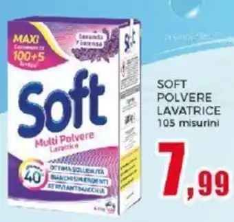 Happy Casa SOFT POLVERE LAVATRICE 105 misurini offerta