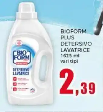 BIOFORM PLUS DETERSIVO LAVATRICE 1625 ml vari tipi