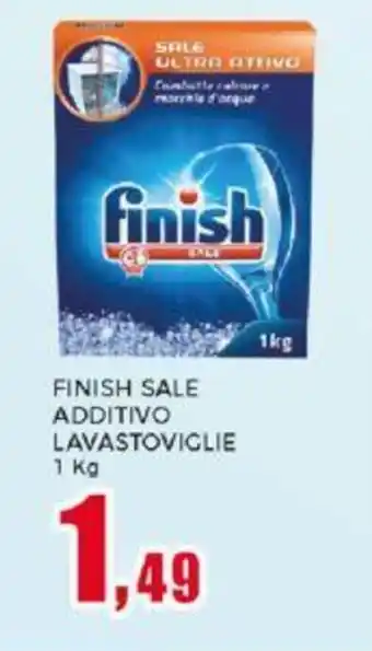 Happy Casa FINISH SALE ADDITIVO LAVASTOVIGLIE 1 kg offerta