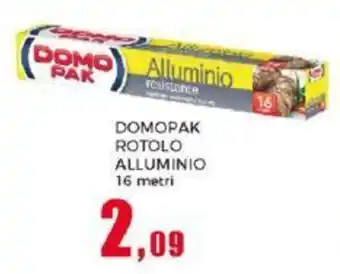 DOMOPAK ROTOLO ALLUMINIO 16 metri