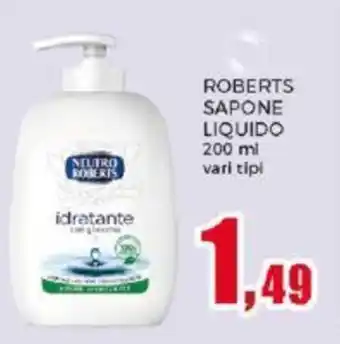 ROBERTS SAPONE LIQUIDO 200 ml vari tipi