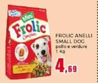 FROLIC ANELLI SMALL DOG pollo e verdure 1 Kg