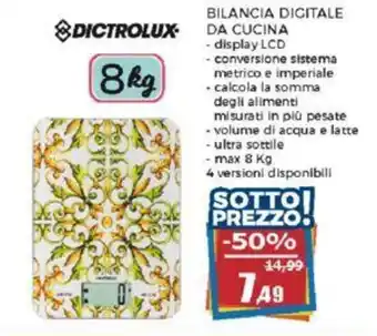 Happy Casa BILANCIA DIGITALE DA CUCINA offerta