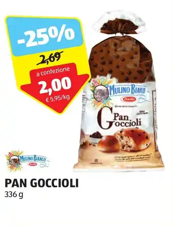 ALDI MULINO BIANCO PAN GOCCIOLI 336 g offerta