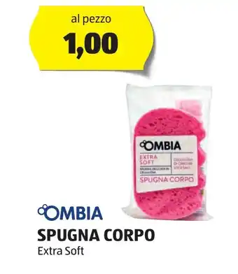 ALDI OMBIA SPUGNA CORPO Extra Soft offerta