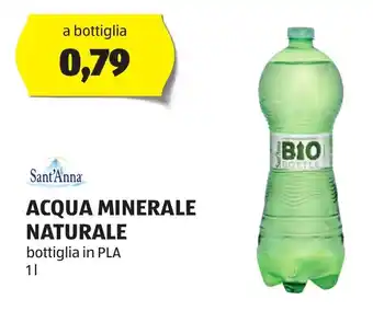 Sant'Anna ACQUA MINERALE NATURALE bottiglia in PLA 1 l