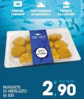 SeBón Supermercati NUGGETS DI MERLUZZO G 300 offerta