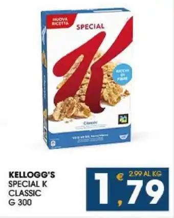 SeBón Supermercati KELLOGG'S SPECIAL K CLASSIC G 300 offerta