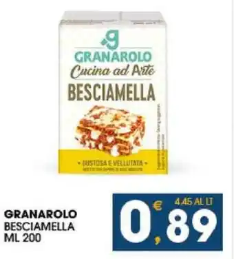 SeBón Supermercati GRANAROLO BESCIAMELLA ML 200 offerta