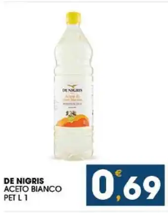 SeBón Supermercati DE NIGRIS ACETO BIANCO PET L 1 offerta