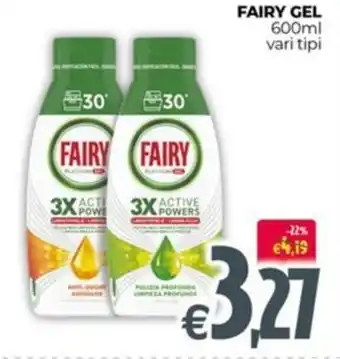 Franzy's FAIRY GEL 600ml vari tipi offerta