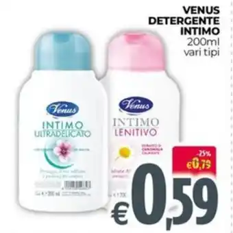 Franzy's VENUS DETERGENTE INTIMO 200ml vari tipi offerta