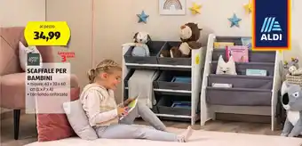 ALDI LIVING STYLE SCAFFALE PER BAMBINI offerta