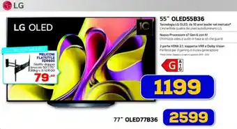 Euronics LG 55" OLED55B36 offerta