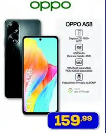 Euronics OPPO A58 offerta