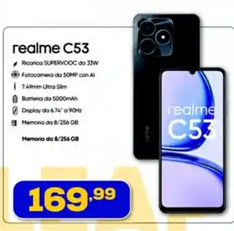Euronics realme C53 offerta