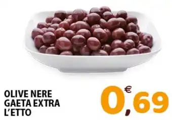 Mio Market OLIVE NERE GAETA EXTRA L'ETTO offerta
