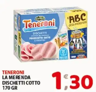 TENERONI LA MERENDA DISCHETTI COTTO 170 GR