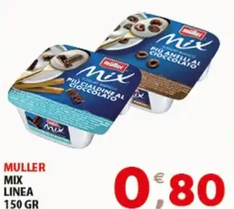 Mio Market MULLER MIX LINEA 150 GR offerta