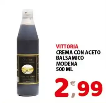 Mio Market VITTORIA CREMA CON ACETO BALSAMICO MODENA 500 ML offerta