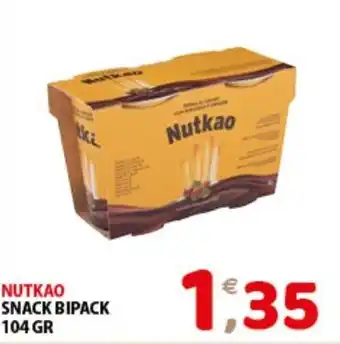 NUTKAO SNACK BIPACK 104 GR
