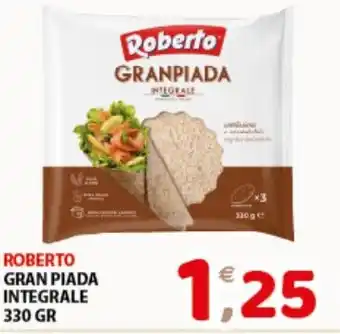 Mio Market ROBERTO GRAN PIADA INTEGRALE 330 GR offerta