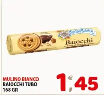 Mio Market MULINO BIANCO BAIOCCHI TUBO 168 GR offerta