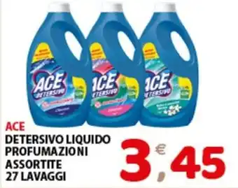 Mio Market ACE DETERSIVO LIQUIDO PROFUMAZIONI ASSORTITE 27 LAVAGGI offerta