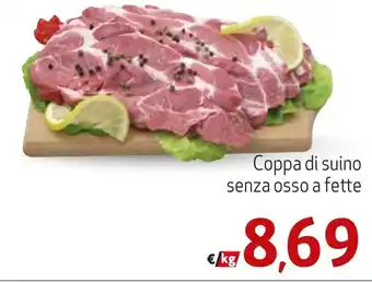 Maxi Supermercati Coppa di suino senza osso a fette offerta