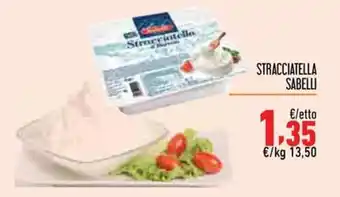 Maxi Supermercati STRACCIATELLA SABELLI offerta
