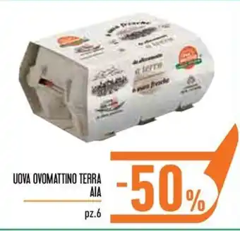 Maxi Supermercati UOVA OVOMATTINO TERRA AIA pz.6 offerta
