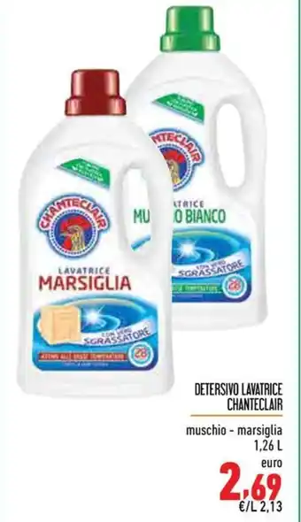 Maxi Supermercati DETERSIVO LAVATRICE CHANTECLAIR muschio - marsiglia 1,26 l offerta
