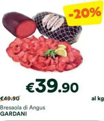 Unes Bresaola di Angus GARDANI offerta