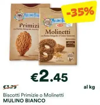 Unes Biscotti Primizie o Molinetti MULINO BIANCO offerta