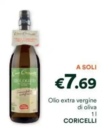 Unes Olio extra vergine di oliva 1 l CORICELLI offerta