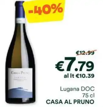 Unes Lugana DOC 75 cl CASA AL PRUNO offerta