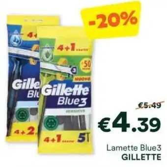Unes Lamette Blue3 GILLETTE offerta