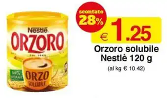 Orzoro solubile Nestlè 120 g